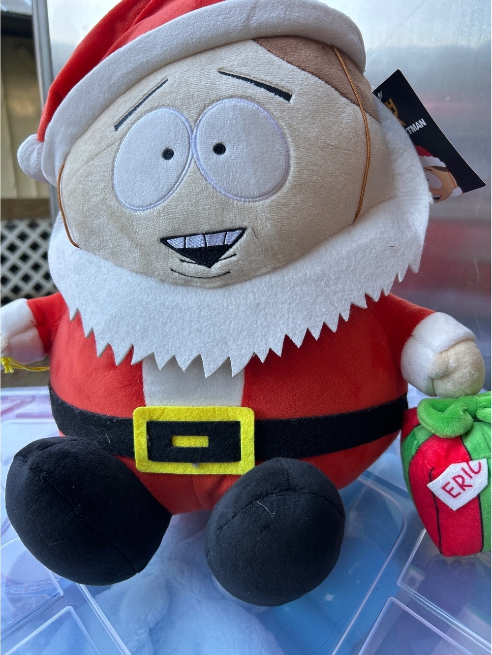 South Park Santa Cartman Plush Toy with Gift